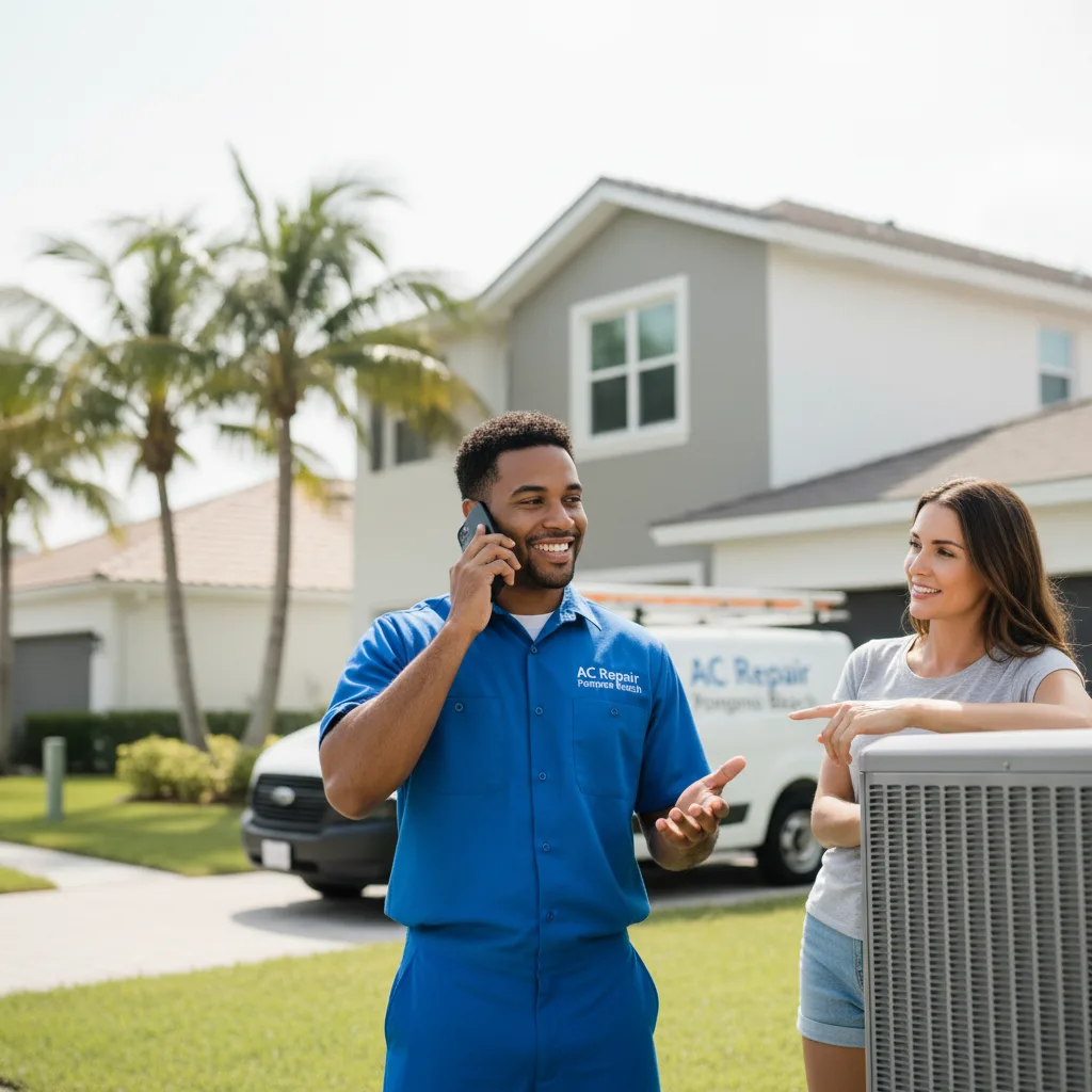 AC Repair Pompano Beach customer support in South San Francisco